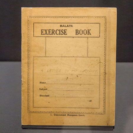 John Ritchie Johnston's exercise book