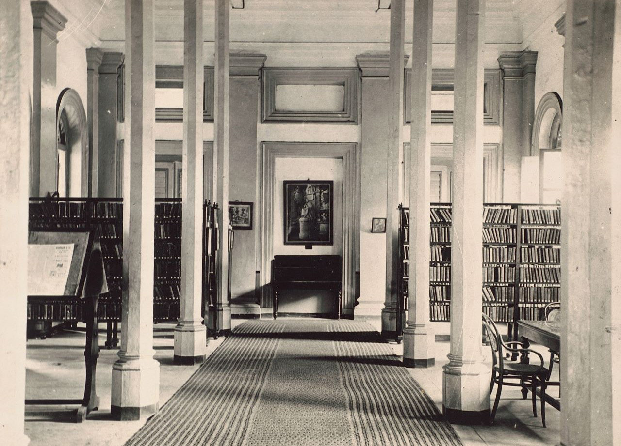 The Raffles Library around 1900