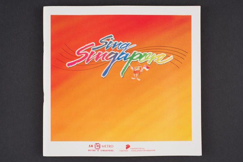 Sing Singapore song book