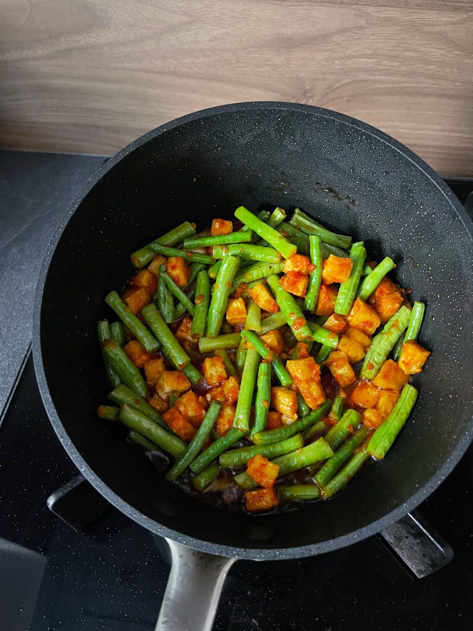 Kachang Panjang Char Titek